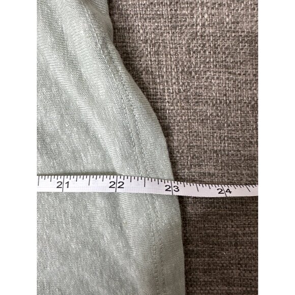 A New Day Twist Front Sage Green T-Shirt Womens Size XXL Short Sleeves - Picture 7 of 7